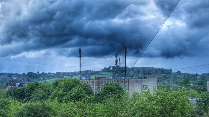 high voltage power lines