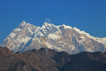 Dhaulagiri Himalaya from gurja nepal