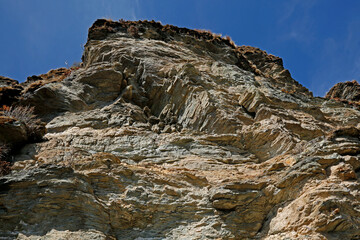 Fototapeta na wymiar landscape view of rock mountain 