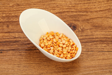 Dry peas for cooking