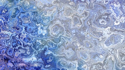 Digital art fractal background.  Psychedelic futuristic abstract pattern.