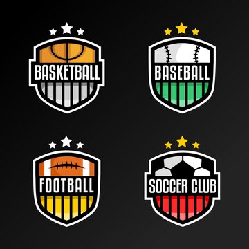 Creative of a four sport logo vector