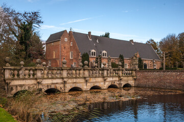 Monument 'het Oude Slot' in Heemstede, Holland
