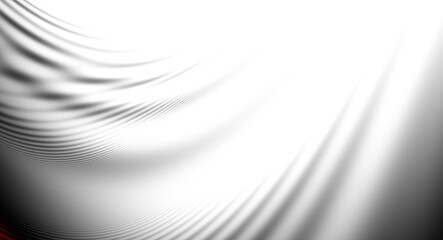 Abstract fractal pattern on white blank background.