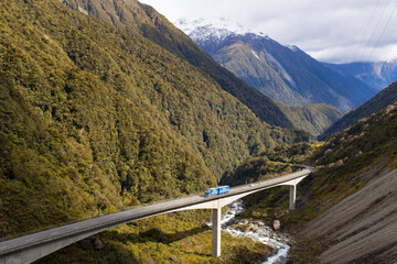 Arthurs Pass in Neuseeland
