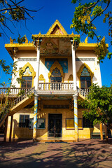 A beautiful view of Phnom Penh city at Cambodia.