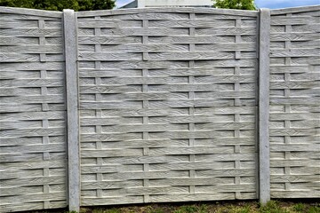 Płot betonowy © merko
