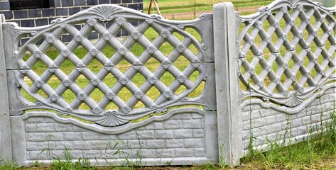Płot betonowy © merko