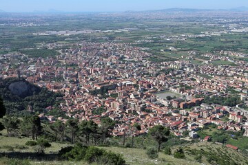 Maddaloni -  Panorama dal Santuario di San Michele e Santa Maria del Monte