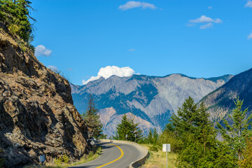 Rocky Mountains near Lillooet, Whistler, Vancouver, Canada.