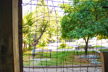 A view of Tuol Sleng, the Genocide Museum at Phnom Penh, Cambodia.