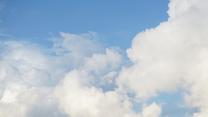 Blue sky with clouds background