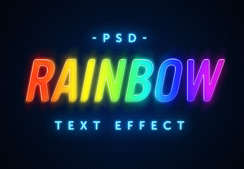 Rainbow Color Text Effect