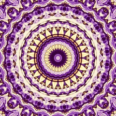 Abstract Mandala pattern. Round ornament.
