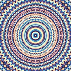 Digital art fractal background.  Psychedelic futuristic abstract pattern.