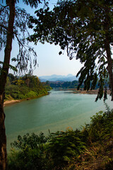 A beautiful view of Luang Prabang city at Laos.