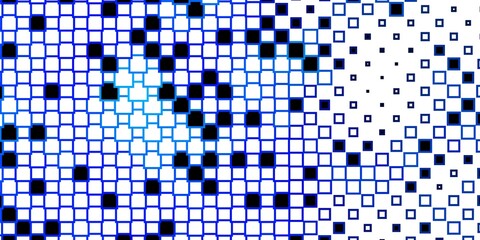Light BLUE vector texture in rectangular style. Abstract gradient illustration with rectangles. Pattern for websites, landing pages.