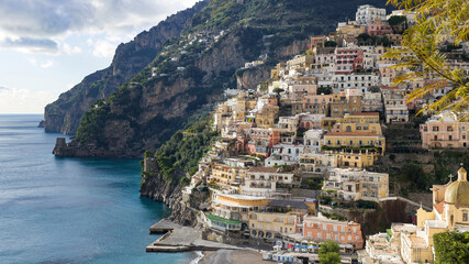Positano, Vertical city in Amalfi Coast, Italy