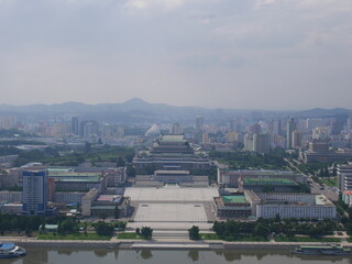 view from the top of the city hall