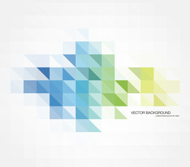 Vector modern colorful geometric pattern, triangular mosaic background