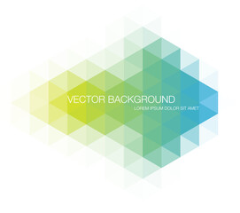 Vector modern colorful geometric pattern, triangular mosaic background