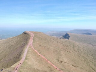 Pen y Fan - Highest Peak in South Wales, UK