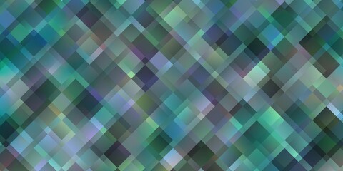 Light BLUE vector background with rectangles.