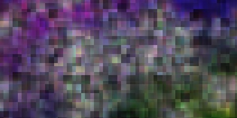 Light Pink, Green vector backdrop with rectangles.