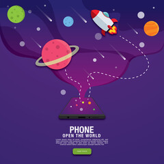 Network opens the world banner for web