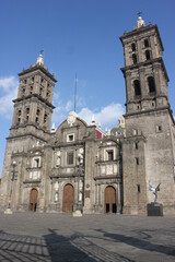 Fototapeta na wymiar church Puebla, México