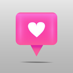 Vector social network Rating. Followers and like icon. Vector background.