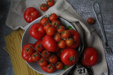 tomatoes in a bowl