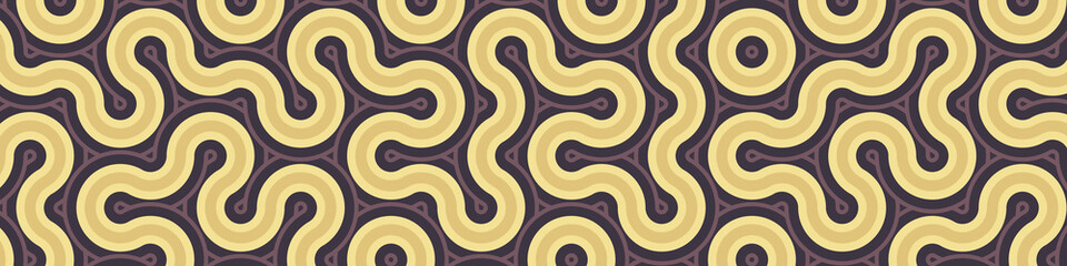 Colour Hehagon Tile Connection art background design illustration