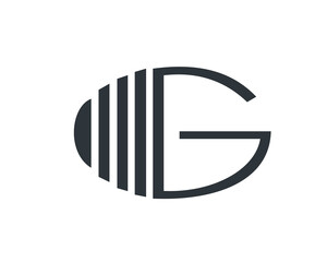 g initial letters and logos