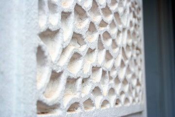 detail of an old wall