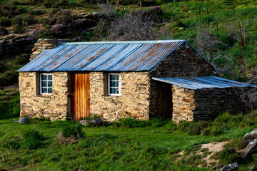 What A Picturesque Stone Cabin