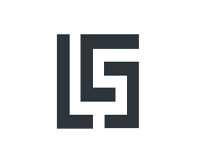 Fototapeta premium t, f, i and l logo letters and logo designs