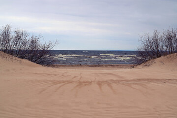 Summer tourism, sea coast