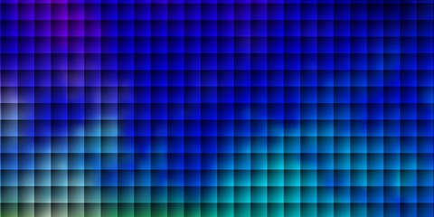 Light Multicolor vector background with rectangles.