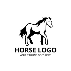 horse logo template