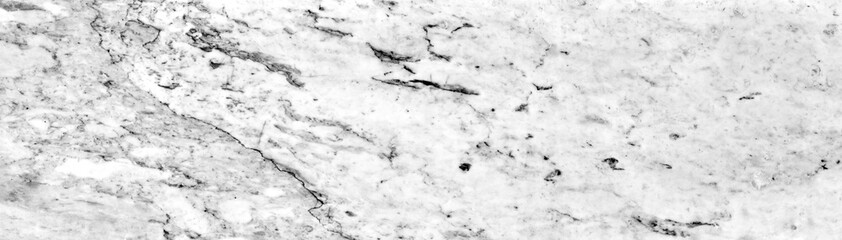 Marble texture, black and white marble wide format, natural background