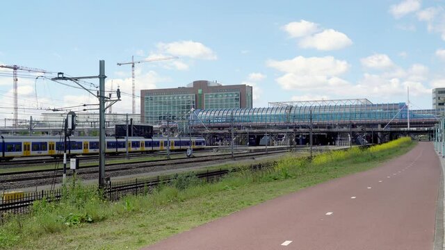 Train arriving