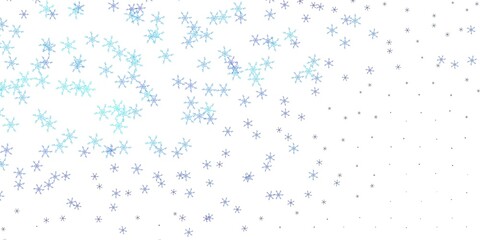 Light BLUE vector backdrop with bent lines.