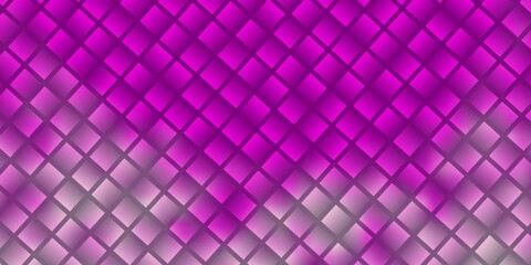 Light Pink vector background with rectangles.