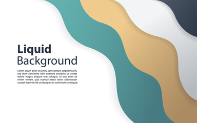 Liquid color background design. elements with fluid gradient. Dynamic shapes composition.