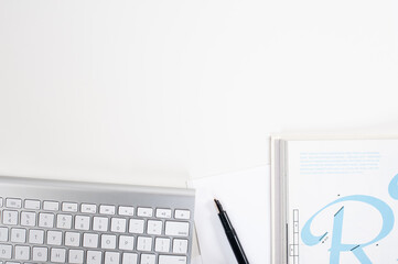 Vintage Calligraphy Flat Lay