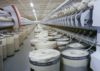 Coarse cotton factory in spinning production line and a rotating machinery and equipment production company