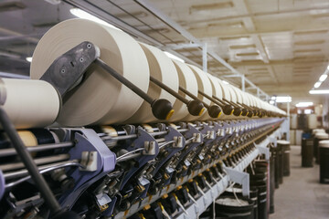Coarse cotton factory in spinning production line and a rotating machinery and equipment production company