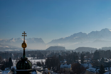 church in austria mountains