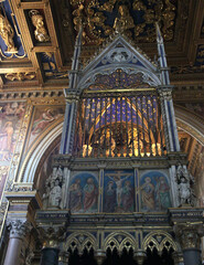 Baldachin, Archbasilica of Saint John Lateran © James Reininger